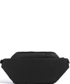 Coated Canvas Isarau Gürteltasche Baumwolle schwarz