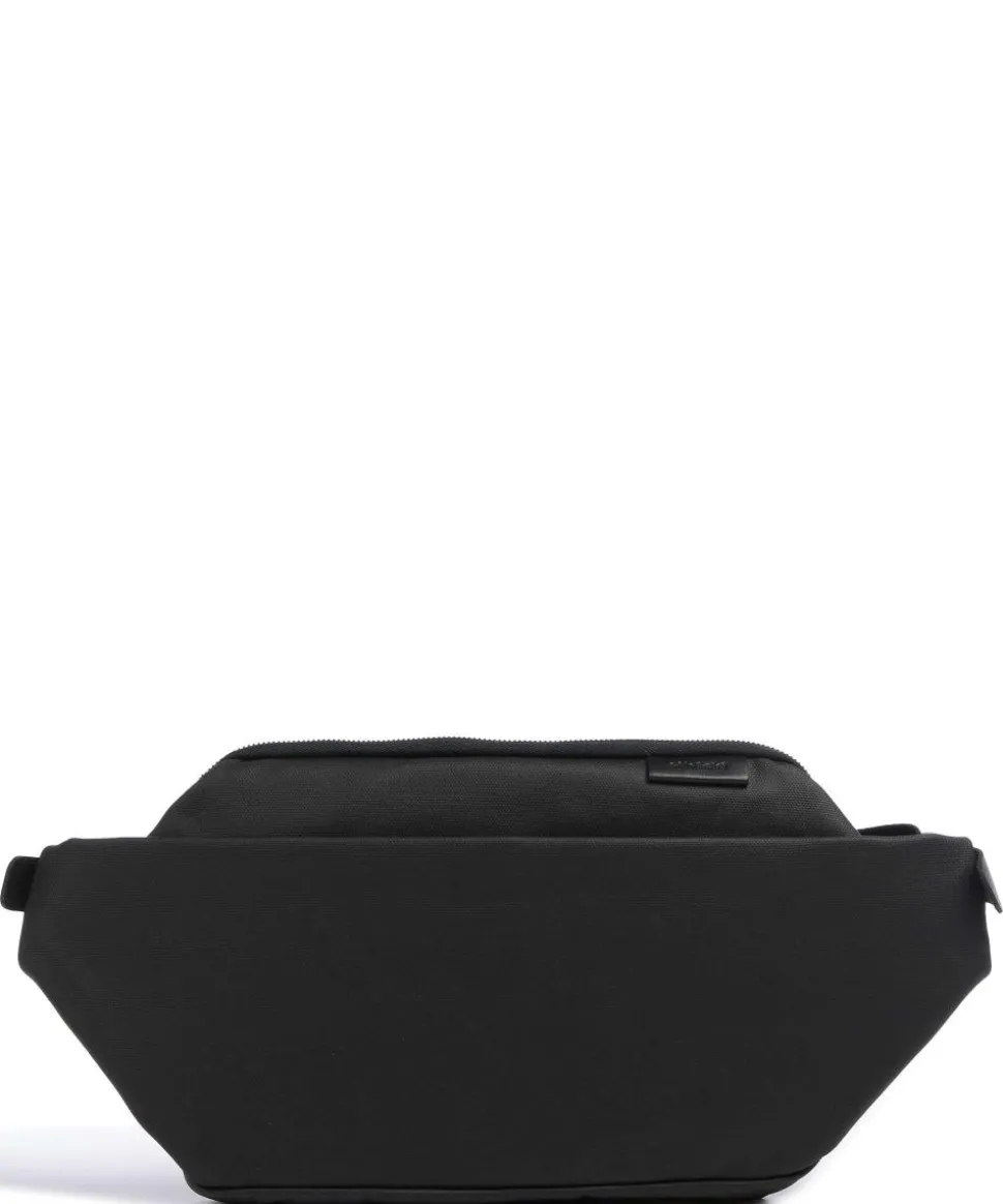 Coated Canvas Isarau Gürteltasche Baumwolle schwarz