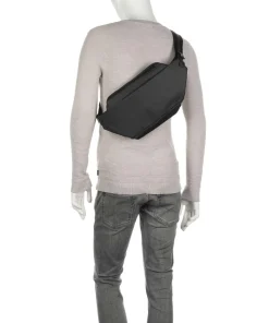 Coated Canvas Isarau Gürteltasche Baumwolle schwarz