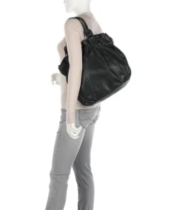 Coffee Klatsch Susan Shopper genarbtes Leder dunkelgrün