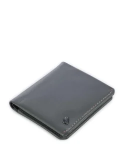 Coin RFID Geldbörse Leder graugrün