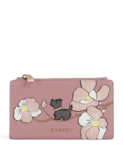 Coin Street Geldbörse fein genarbtes Rindsleder altrosa