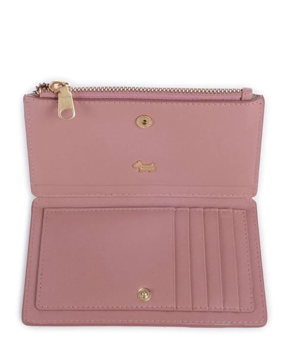 Coin Street Geldbörse fein genarbtes Rindsleder altrosa