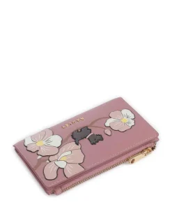 Coin Street Geldbörse fein genarbtes Rindsleder altrosa