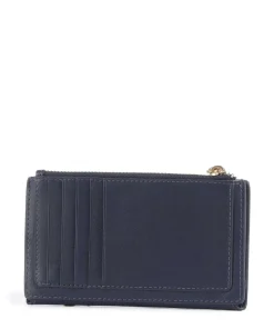 Coin Street Geldbörse fein genarbtes Rindsleder dunkelblau