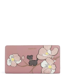 Coin Street Geldbörse fein genarbtes Rindsleder altrosa