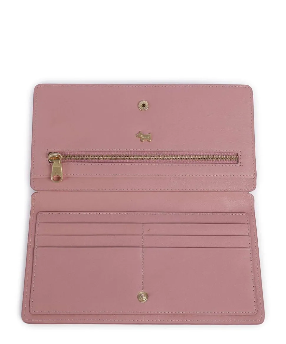 Coin Street Geldbörse fein genarbtes Rindsleder altrosa