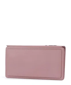 Coin Street Geldbörse fein genarbtes Rindsleder altrosa