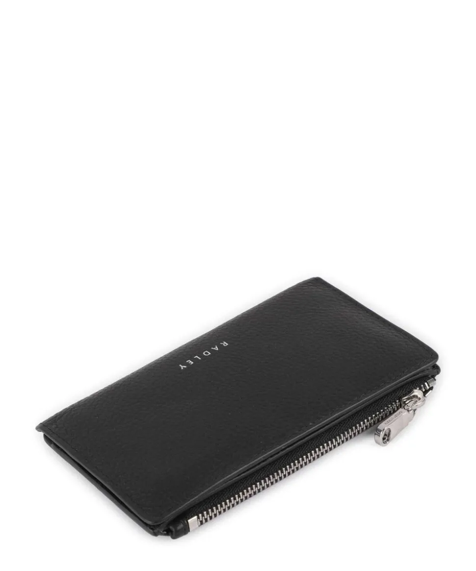 Coin Street Geldbörse genarbtes Rindsleder schwarz