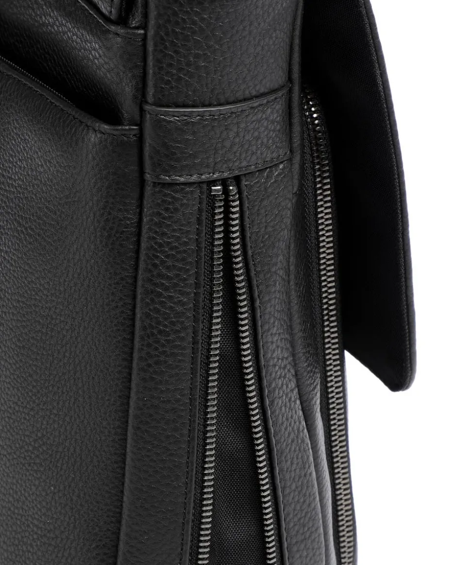 Collezione Modus Restyling Aktentasche 15″ genarbtes Rindsleder schwarz