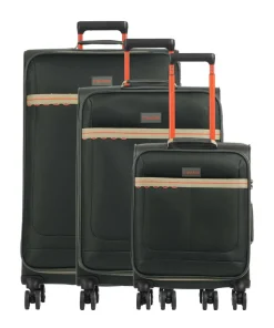 Color Craze 4-Rollen Trolley Set khaki 3-tlg.