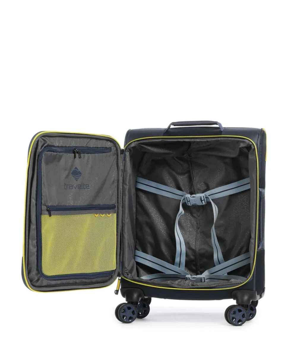 Color Craze 4-Rollen Trolley dunkelblau 55 cm