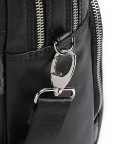 Comet Aktentasche 15″ fein genarbtes Rindsleder schwarz