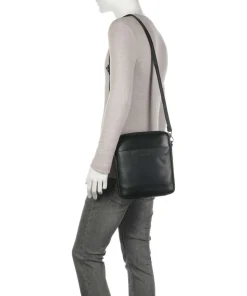 Comet Umhängetasche Nappaleder schwarz