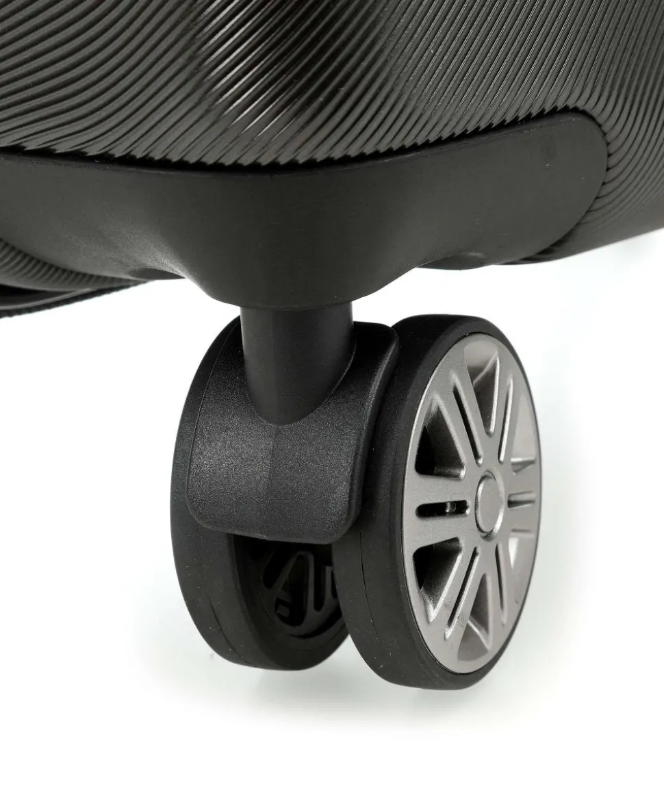 Comete + 4-Rollen Trolley schwarz 77 cm