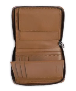 Conny Sheep Natural M Geldbörse fein genarbtes Leder braun