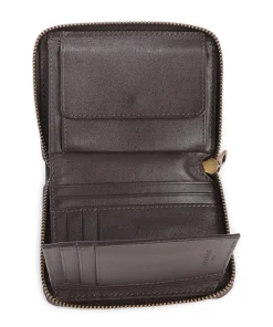 Conny Sheep Natural M Geldbörse fein genarbtes Leder dunkelbraun