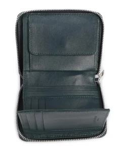 Conny Sheep Natural M Geldbörse fein genarbtes Leder dunkelgrün