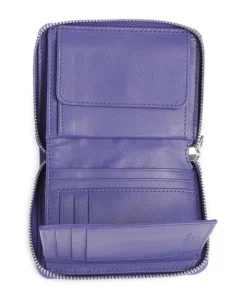 Conny Sheep Natural M Geldbörse fein genarbtes Leder flieder