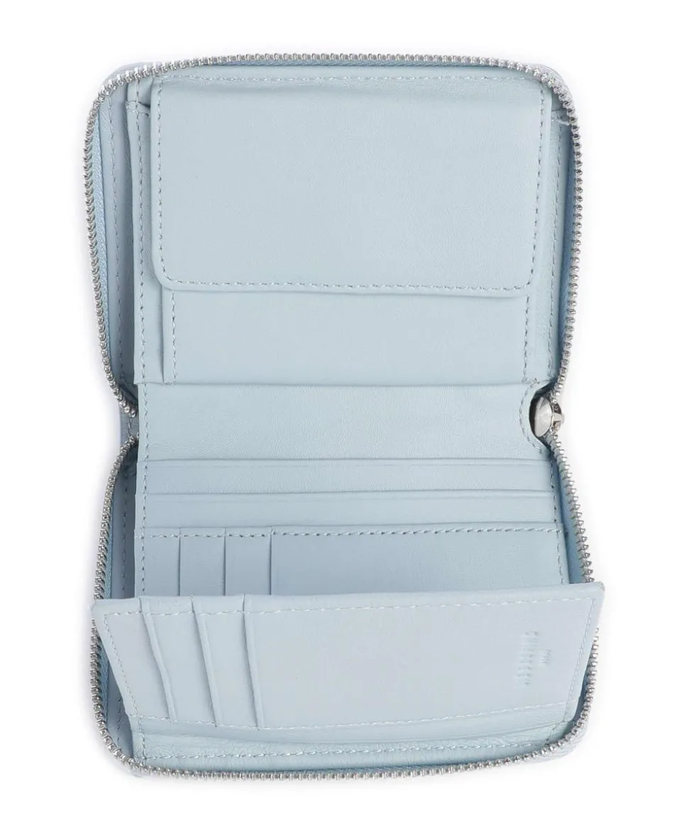 Conny Soft Nappa M Geldbörse Nappaleder hellblau