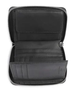 Conny Soft Nappa M Geldbörse Nappaleder schwarz