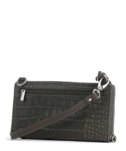 Cool Colbie Geldbörse geprägtes Leder dunkelgrün