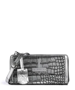 Cool Colbie Geldbörse geprägtes Leder silber