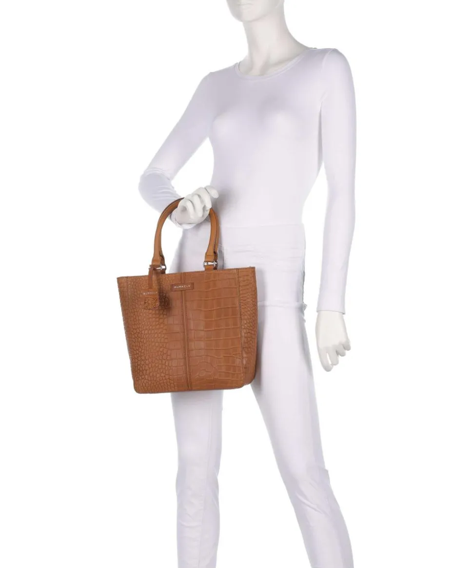 Cool Colbie Handtasche geprägtes Leder cognac