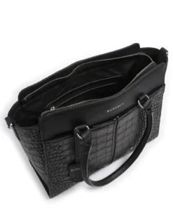 Cool Colbie Handtasche geprägtes Leder schwarz