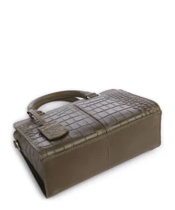 Cool Colbie Handtasche geprägtes Leder olivgrün