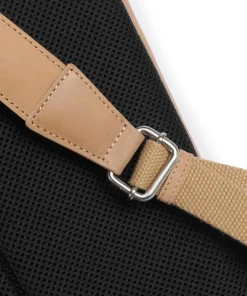 Cool Colbie Laptop-Rucksack 14″ geprägtes Leder hellbraun