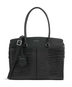 Cool Colbie Shopper 15″ geprägtes Leder schwarz