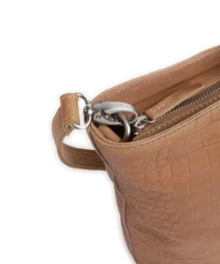 Cool Colbie Shopper 15″ geprägtes Leder hellbraun