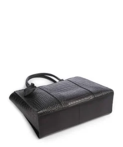 Cool Colbie Shopper 14″ geprägtes Leder schwarz