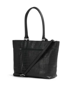 Cool Colbie Shopper 15″ geprägtes Leder schwarz