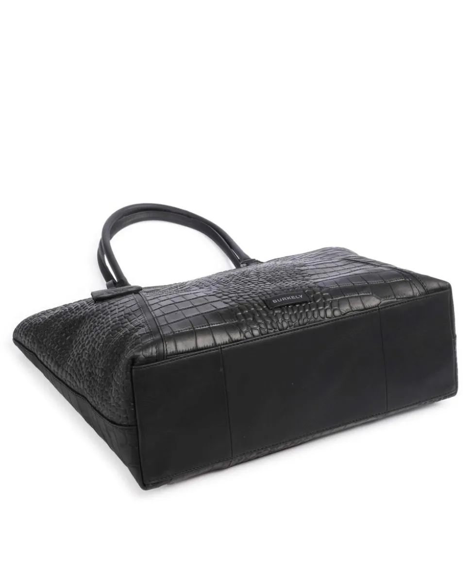 Cool Colbie Shopper 15″ geprägtes Leder schwarz