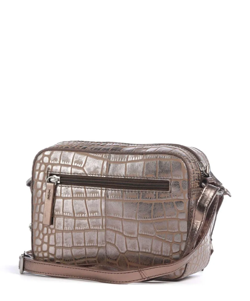 Cool Colbie Umhängetasche geprägtes Leder hellbraun