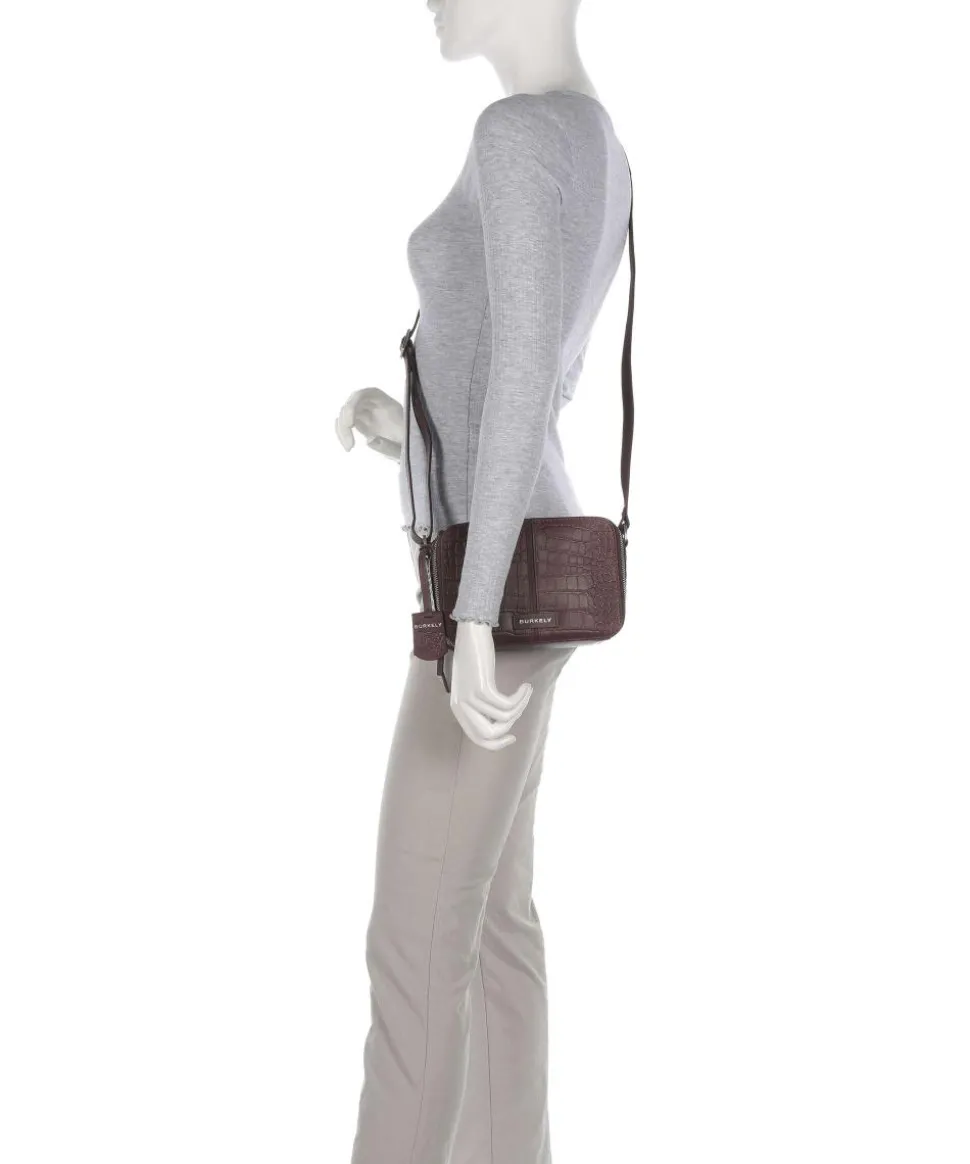 Cool Colbie Umhängetasche geprägtes Leder braun