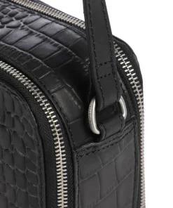 Cool Colbie Umhängetasche geprägtes Leder schwarz