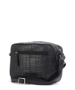 Cool Colbie Umhängetasche geprägtes Leder schwarz