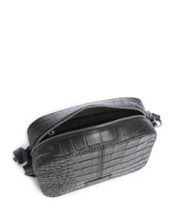 Cool Colbie Umhängetasche geprägtes Leder schwarz