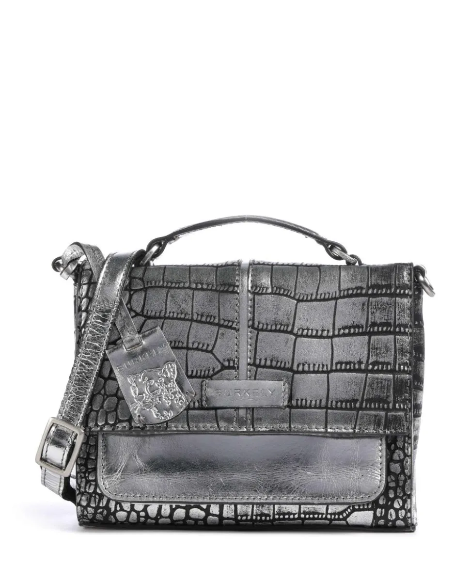 Cool Colbie Umhängetasche geprägtes Leder silber