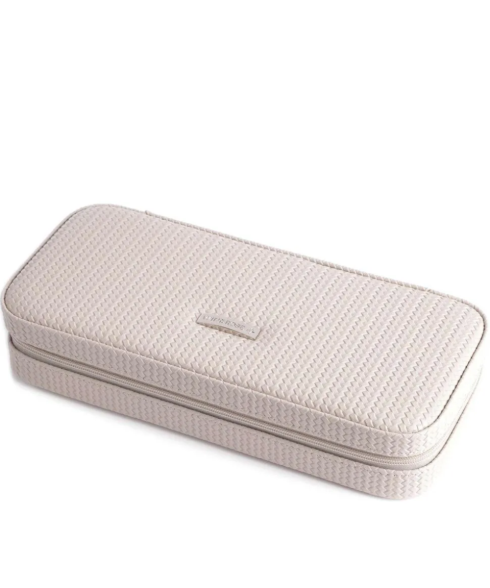 Corbello Schmuckkasten Lederimitat elfenbein