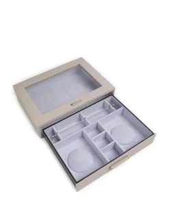 Corbello Schmuckkasten Polyurethane taupe