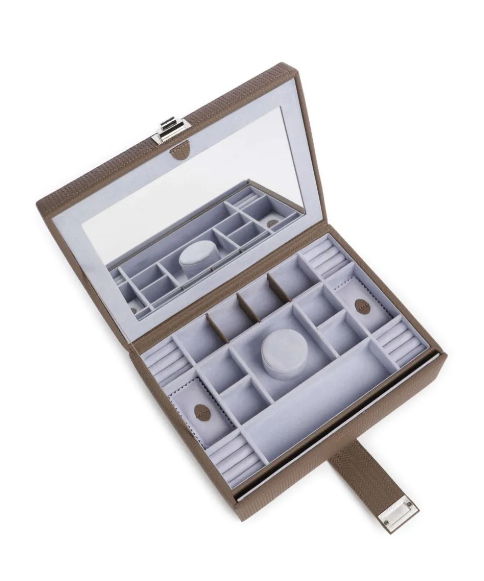 Corbello Schmuckkasten Polyurethane dunkelbraun