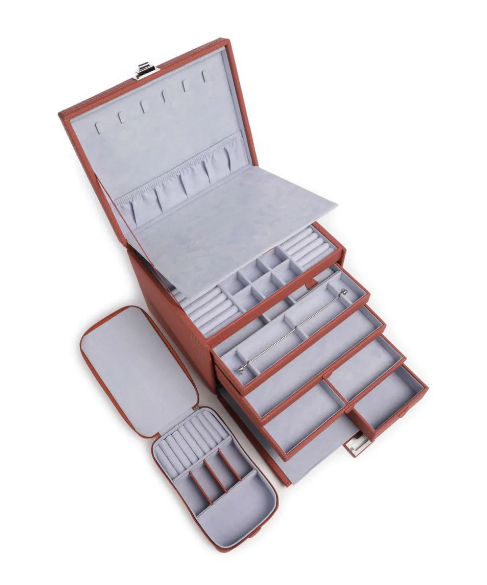 Corbello Schmuckkasten Polyurethane terrakotta