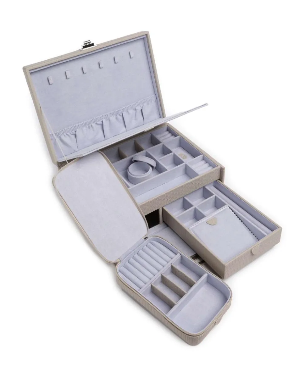 Corbello Schmuckkasten Polyurethane taupe