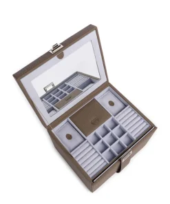 Corbello Schmuckkasten Polyurethane dunkelbraun