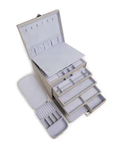 Corbello Schmuckkasten Polyurethane taupe