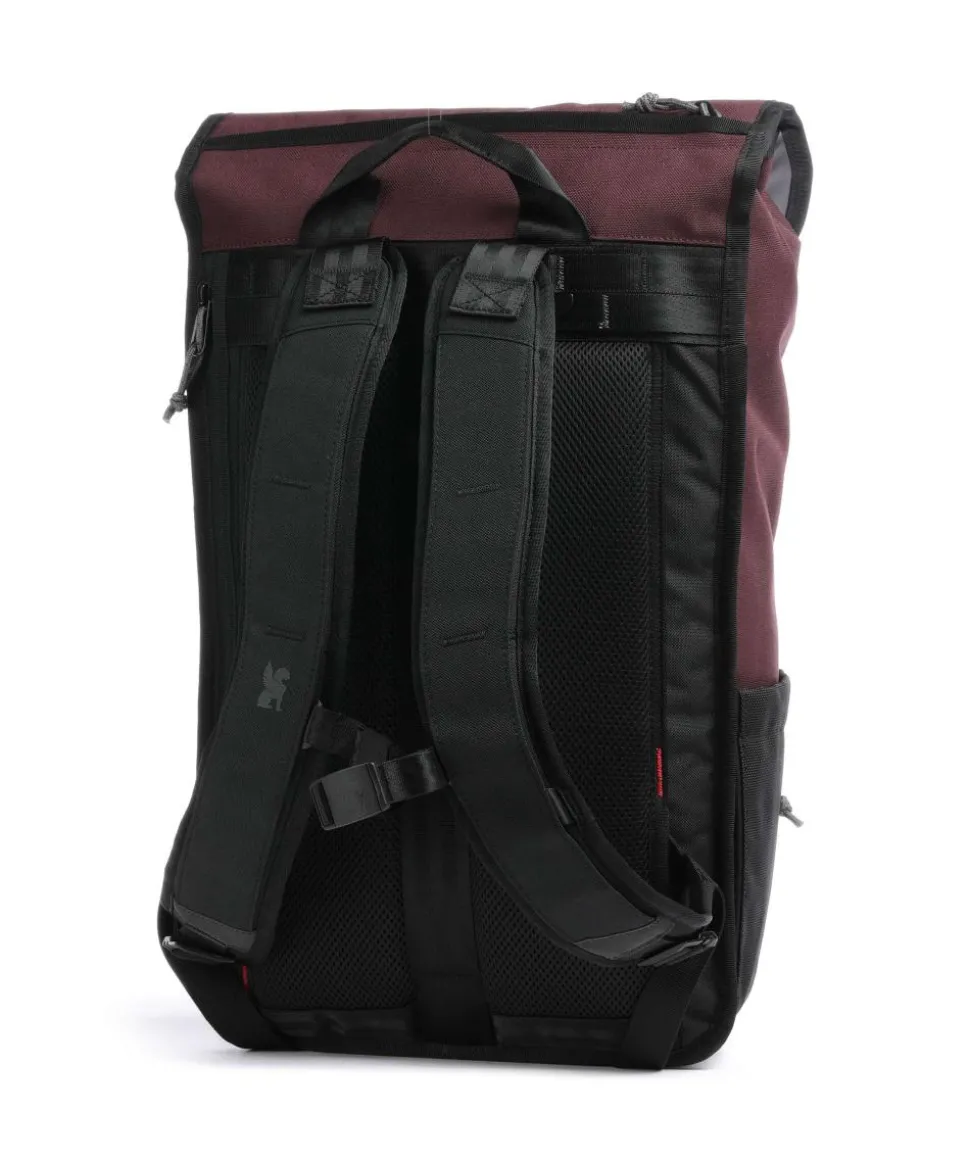 Corbet 24L Rucksack 16″ recyceltes Nylon, recyceltes Polyester wein